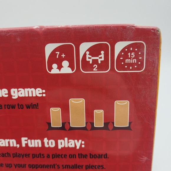 Gobblet! A Fun Game of Strategy Board Game Wooden Box Ages 7+ new sealed - Picture 3 of 10